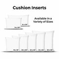Westex 26 x 26 in. Goose Feather Cushion Insert, White 600026